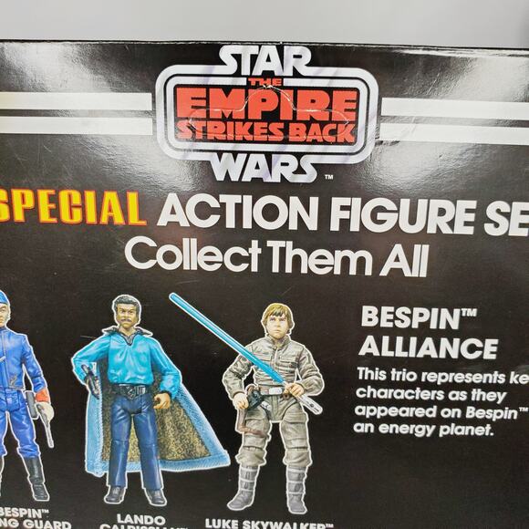 NIB(Unpunched)-Star Wars The Empire Strikes Back Special Action Figure Full Set - Picture 4 of 9